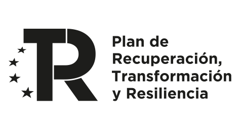 logo plan de recuperación, transformación y resiliencia